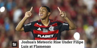 Joshua é destaque em jornal inglês