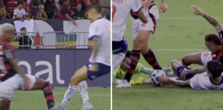Lances de Flamengo x Bahia que não foram punidas pelo VAR