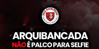 Post da Raça Rubro-Negra nas redes sociais