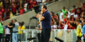 Rogério Ceni técnico do Bahia, contra o Flamengo