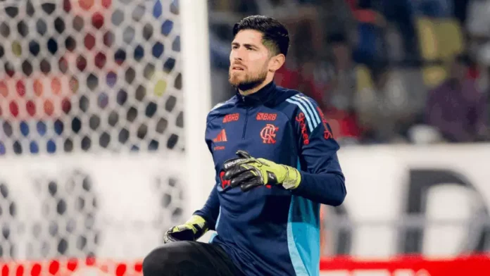 Rossi em campo pelo Flamengo