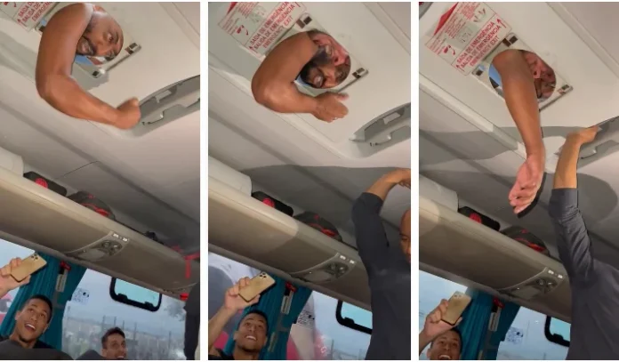 Invasão ao ônibus no AeroFla 2021