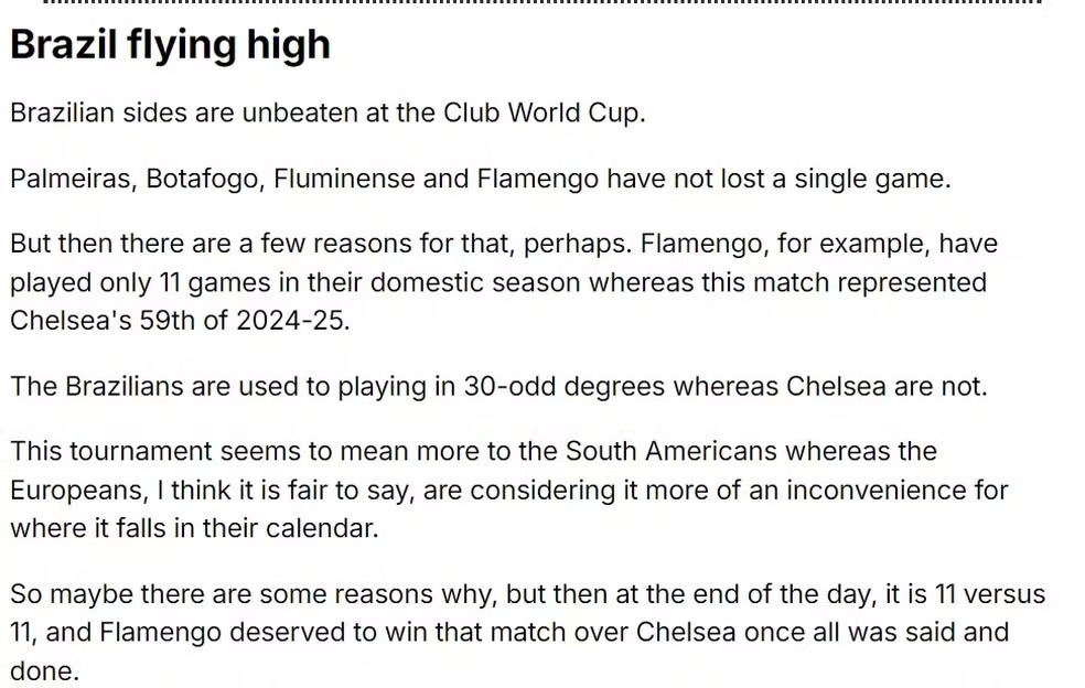 Daily Mail fala do Mundial de Clubes