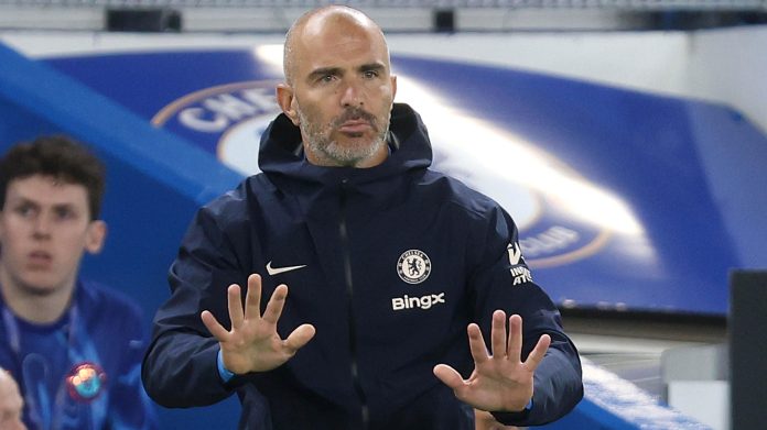 Enzo Maresca técnico do Chelsea