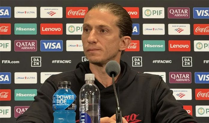 Filipe Luís em entrevista após derrota do Flamengo para o Bayern de Munique