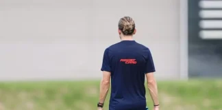 Filipe Luís, técnico do Flamengo no Ninho do Urubu
