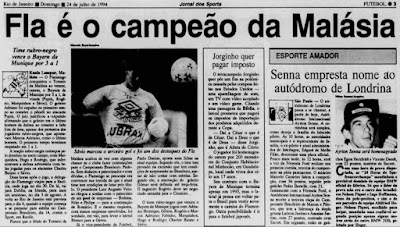 Flamengo é Campeão na Malásia após vitória por 3x1 sobre o Bayern de Munique