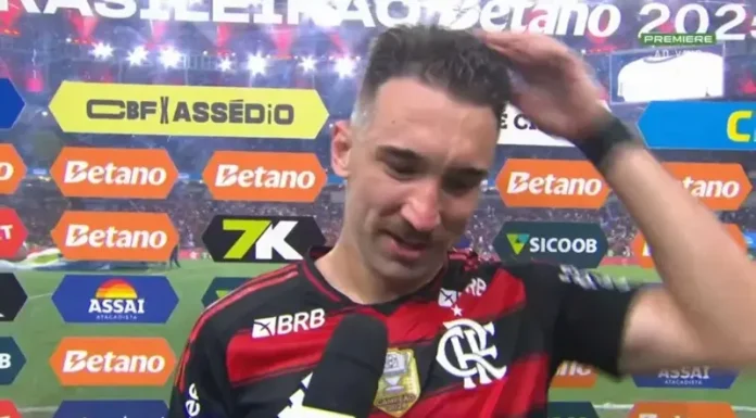 Léo Ortiz em entrevista após goleada do Flamengo sobre o Fortaleza