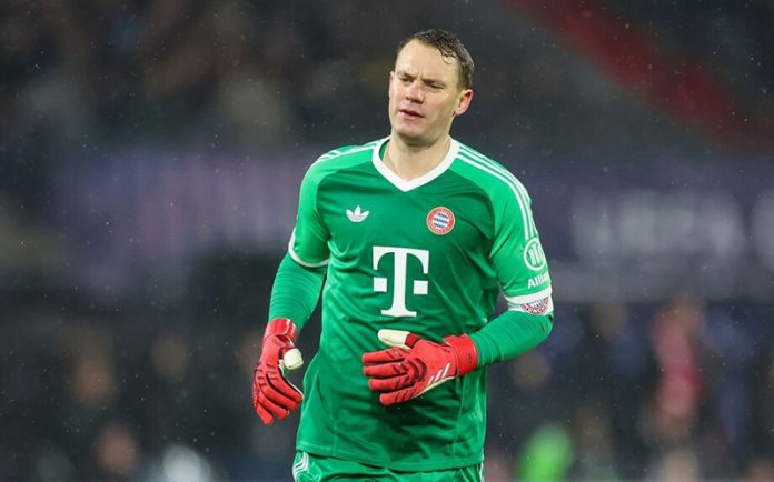 Manuel Neuer goleiro do Bayern de Munique