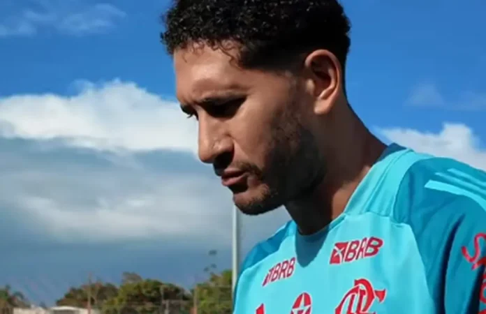 Pablo treina no Ninho do Urubu