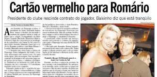 O baixinho Romário na Festa da Uva em 1999