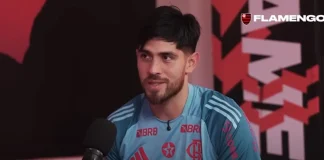 Goleiro Rossi em entrevista para Flamengo TV