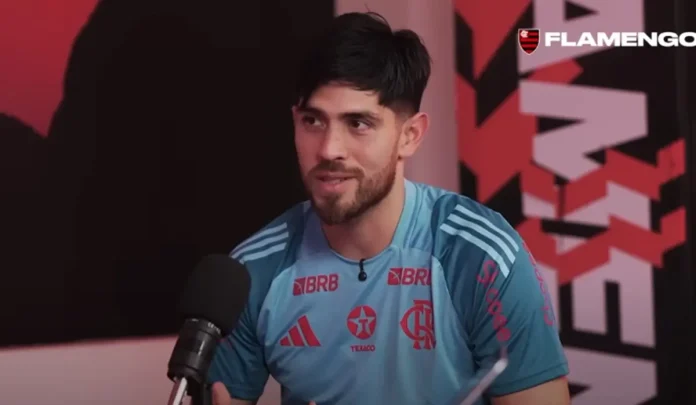 Goleiro Rossi em entrevista para Flamengo TV