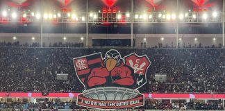 Mosaico e a Nação Rubro-Negra presente no Maracanã