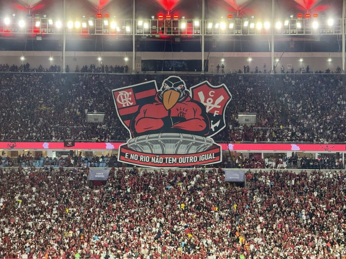 Mosaico e a Nação Rubro-Negra presente no Maracanã
