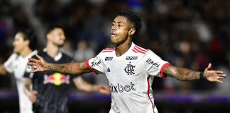 Bruno Henrique marca para o Flamengo contra o Bragantino