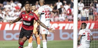 Bruno Henrique marca para o Flamengo contra o São Paulo em 2021