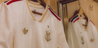 Camisa 3 dourada do Flamengo de 2025