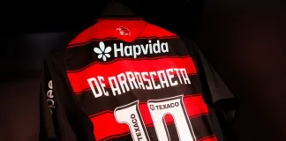 Patrocínio da Hapvida na camisa do Flamengo