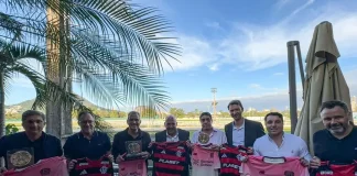 Dirigentes de Flamengo e Bayer Leverkusen