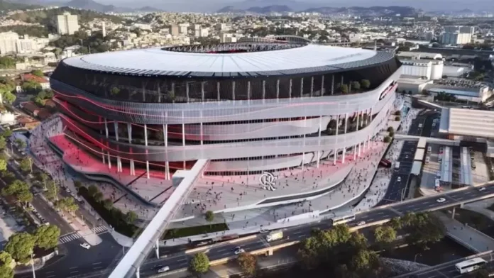 Projeto do novo estádio do Flamengo
