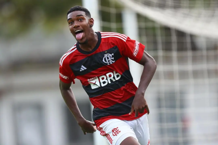 Felipe Lima, atacante da base do Flamengo