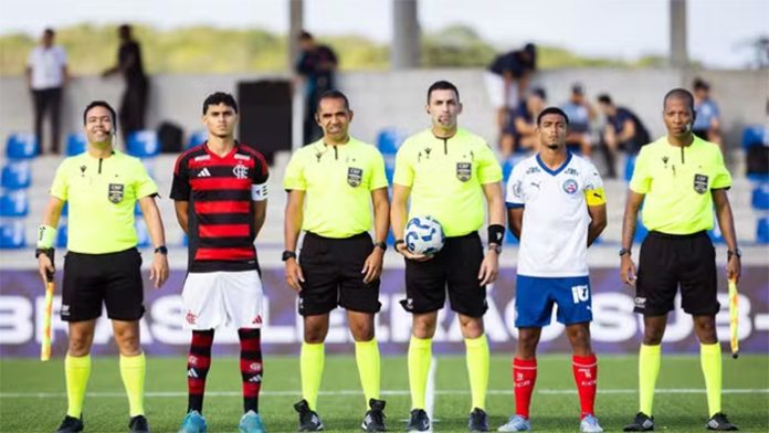 Flamengo x Bahia pelo Brasileirão sub-17