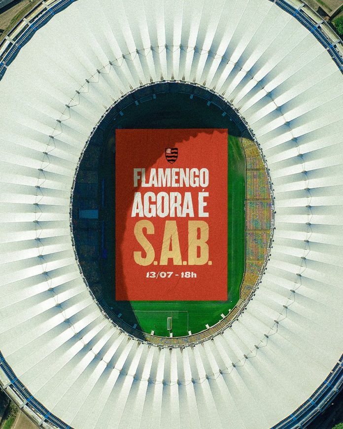 Flamengo agora é S.A.B