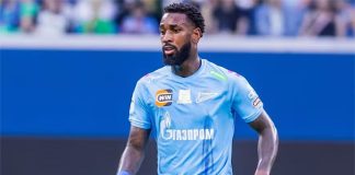 Gerson em campo pelo Zenit