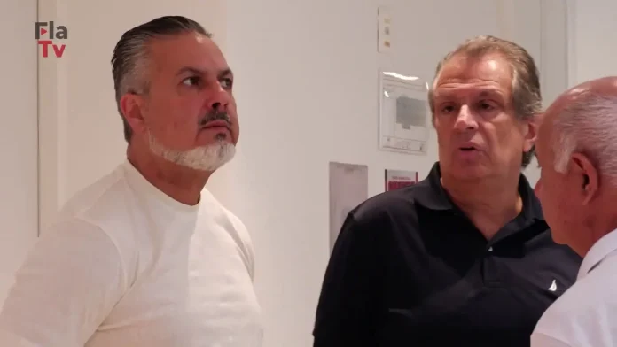 Diretor José Boto e o presidente BAP