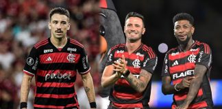 Léo Ortiz, Saúl e Emerson Royal