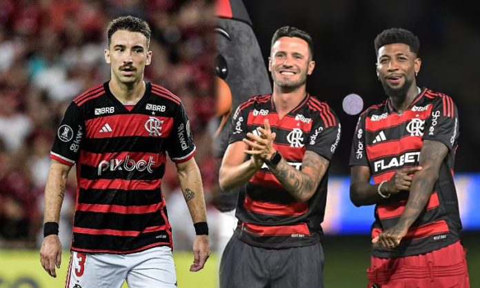 Léo Ortiz, Saúl e Emerson Royal