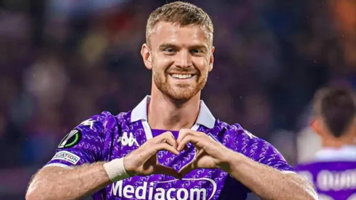 Lucas Beltran atacante da Fiorentina