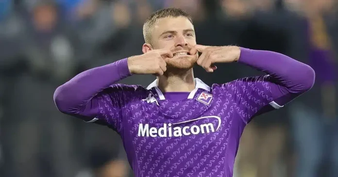 Lucas Beltran atacante da Fiorentina