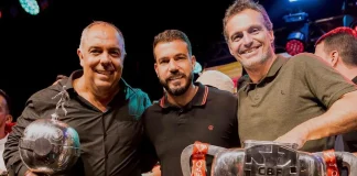 Marcos Braz, Diogo Lemos e Spindel