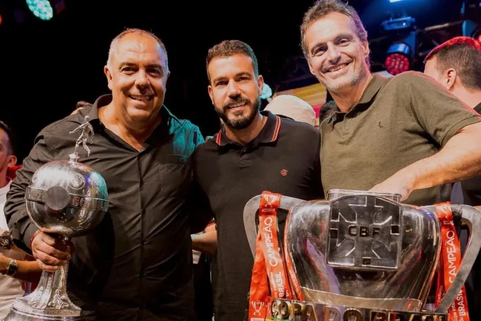 Marcos Braz, Diogo Lemos e Spindel