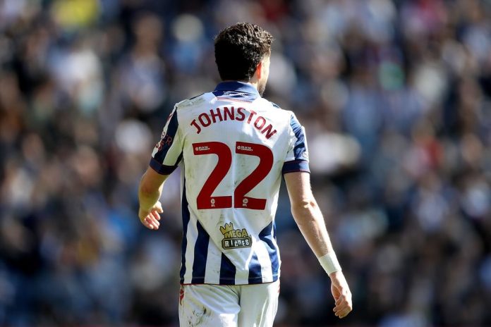 Michael Johnston, em campo pelo West Bromwich