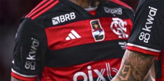Patrocínios na camisa do Flamengo