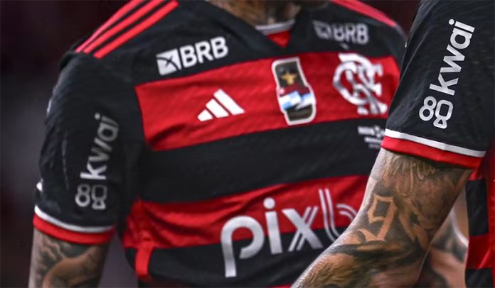 Patrocínios na camisa do Flamengo