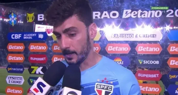 Rafael-goleiro-Entrevista-Flamengo-2-0-Sao-Paulo-120725 Rafael goleiro do São Paulo em entrevista após derrota para o Flamengo