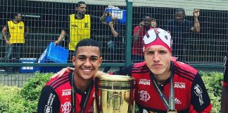 Samuel Lino campeão da Copinha em 2018