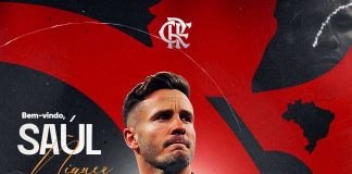 Flamengo anunciou a chegada do espanhol Saúl Ñíguez