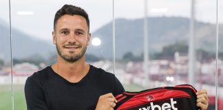 Saúl Ñíguez camisa 8 do Flamengo