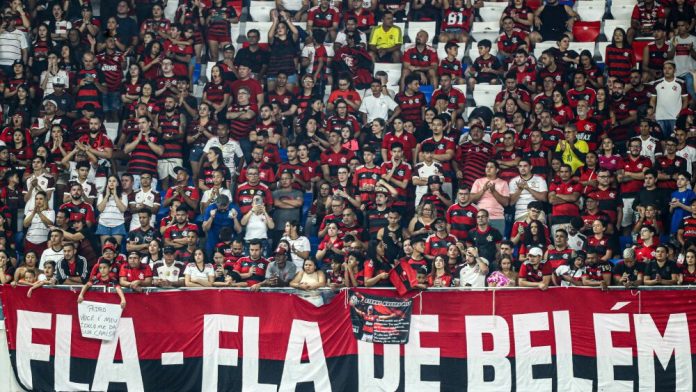 Torcida do Flamengo Fla-Fla de Belém