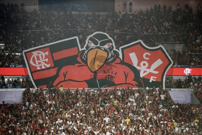 Mosaico e a Nação Rubro-Negra presente no Maracanã