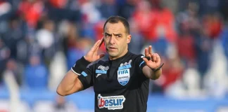 Árbitro uruguaio Esteban Ostojich