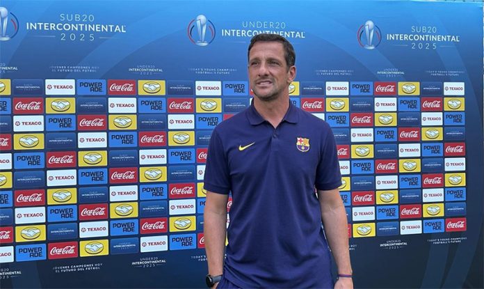 Belletti técnico do Barcelona sub-20