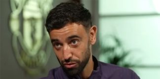 Bruno Fernandes meia do Manchester United