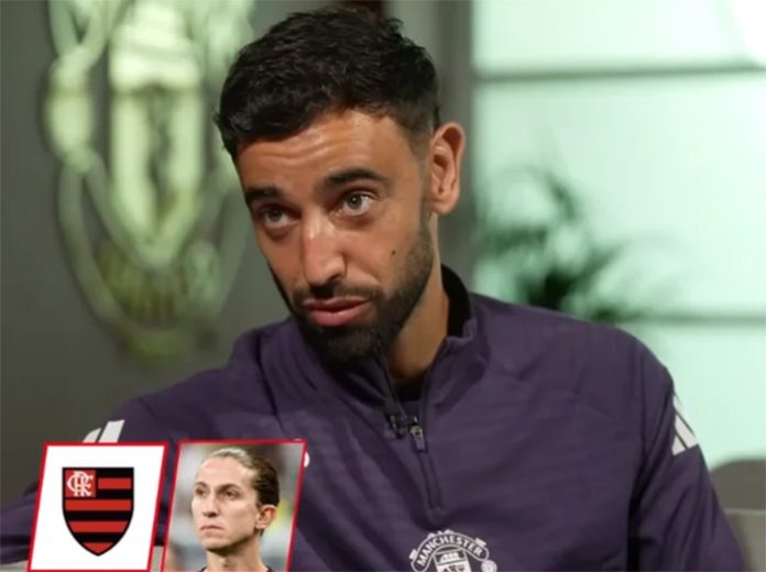 Bruno Fernandes meia do Manchester United