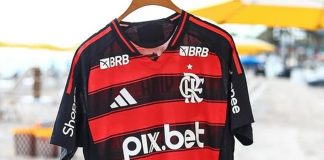 Patrocínio da Pixbet na camisa do Flamengo